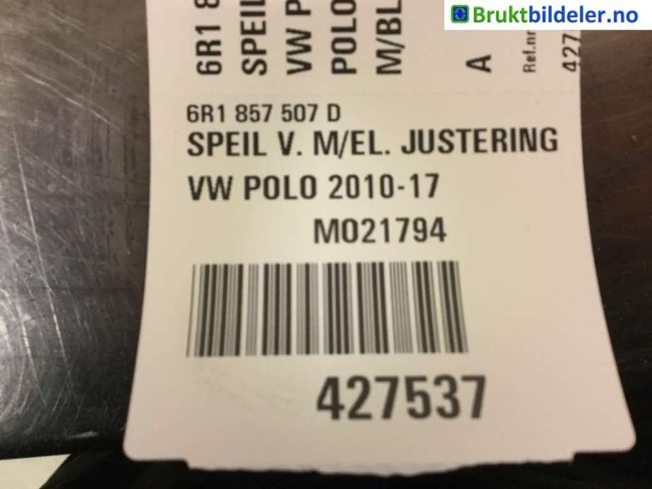 Starter diesel til VW Polo 2009-2014 (Type V, Fase 1) (VOLKSWAGEN|02Z 911 023 N|0 001 123 028|)