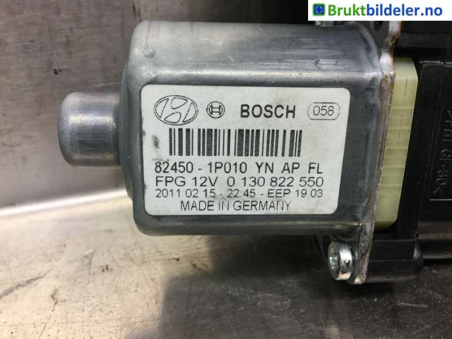 Ruteheis venstre foran til Hyundai Ix20 2010-2017 (HYUNDAI|82450-1P010|)
