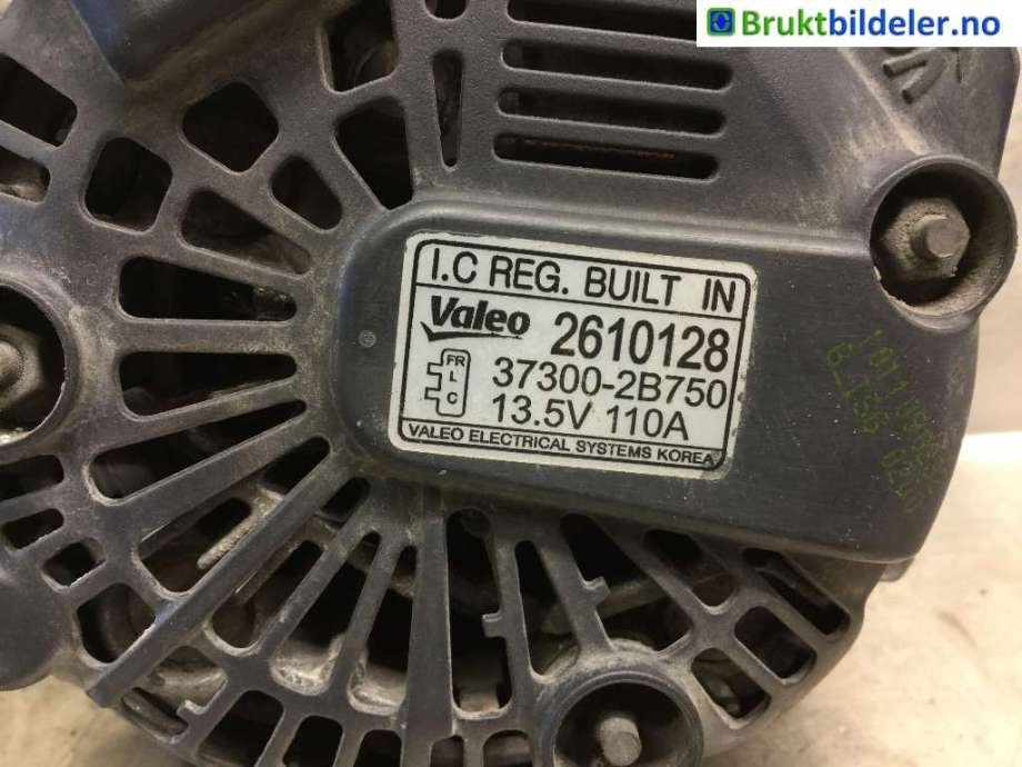 Dynamo til Hyundai Ix20 2010-2017  (HYUNDAI|37300-2B750|2610128|)