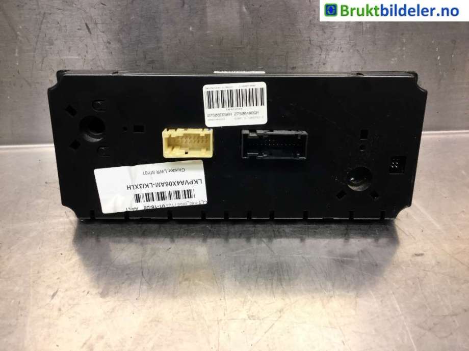 Varmeapparat betjening til Nissan Navara 2005-2010 (Fase 1) (D40) (D40) (NISSAN|27500 EB56A|)