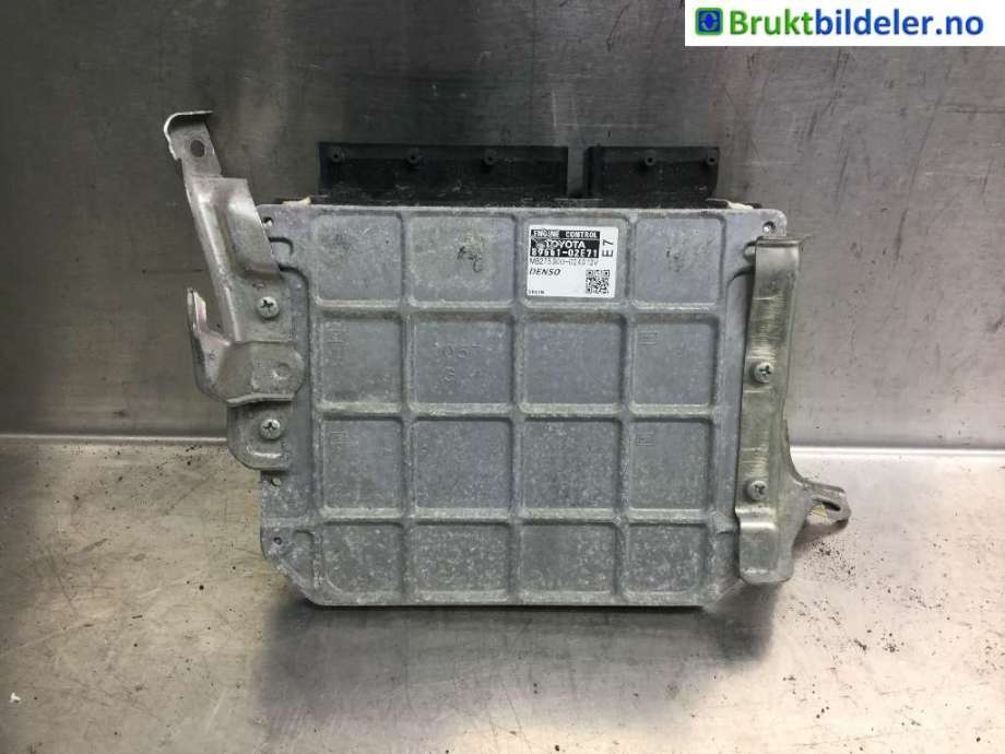 Styreenhet motor til Toyota Auris, 2007-2010 (Type I, Fase 1)  (TOYOTA|89661-02E71)