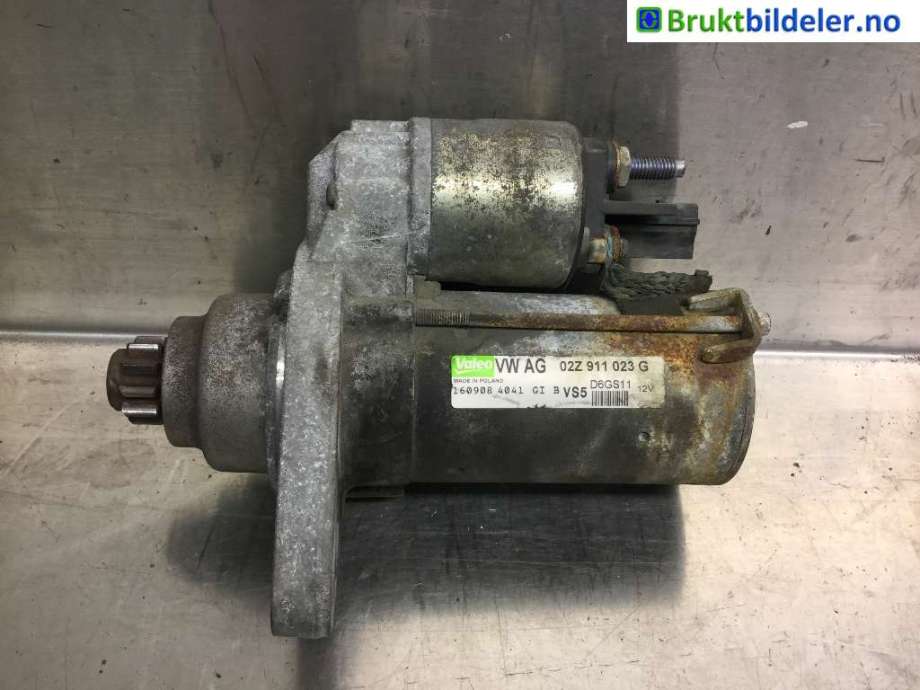 Starter til Audi A3, 2009-2012 (Type II, Fase 2)  (AUDI|02Z 911 023 G)
