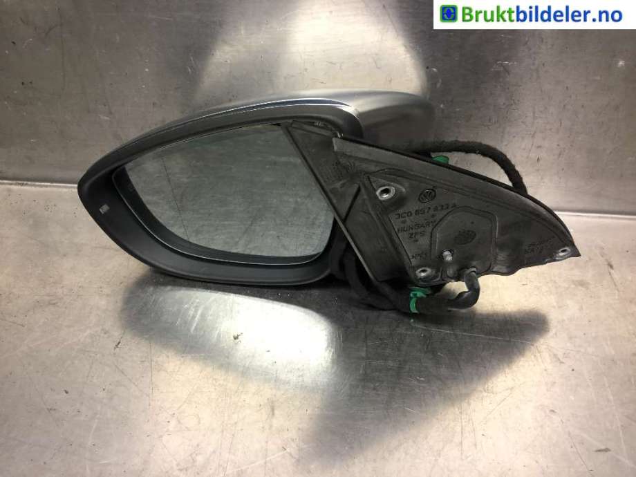 Speil venstre til VW Passat, 2011-2015 (B7) (B7) (VOLKSWAGEN|3AB 857 507 K)