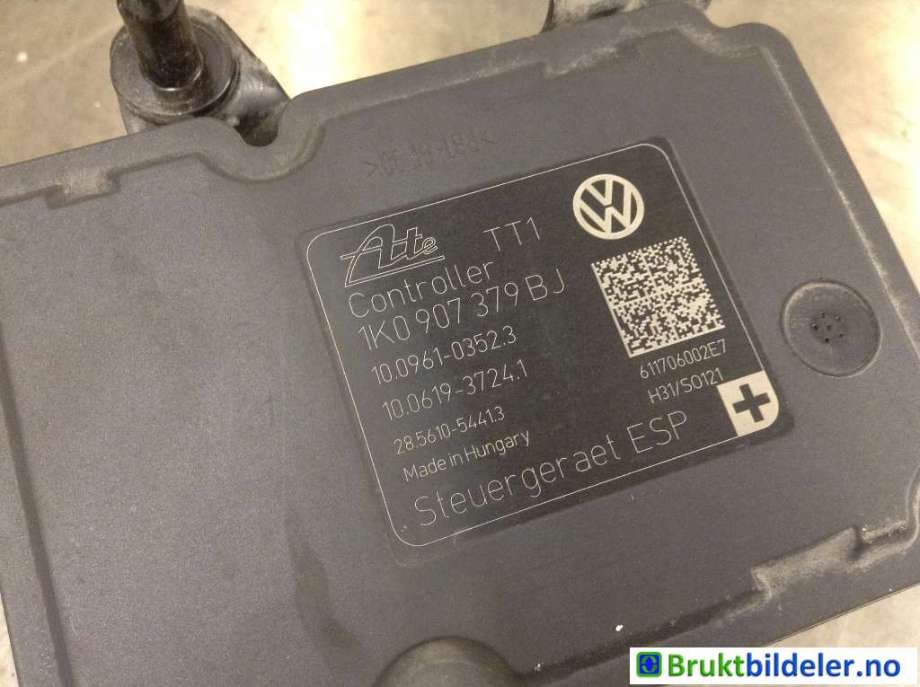 ABS sentral til VW Golf VI 2008-2012  (VOLKSWAGEN|1K0 614 517 DE|10.0212-0681.4|1K0 907 379 BJ)