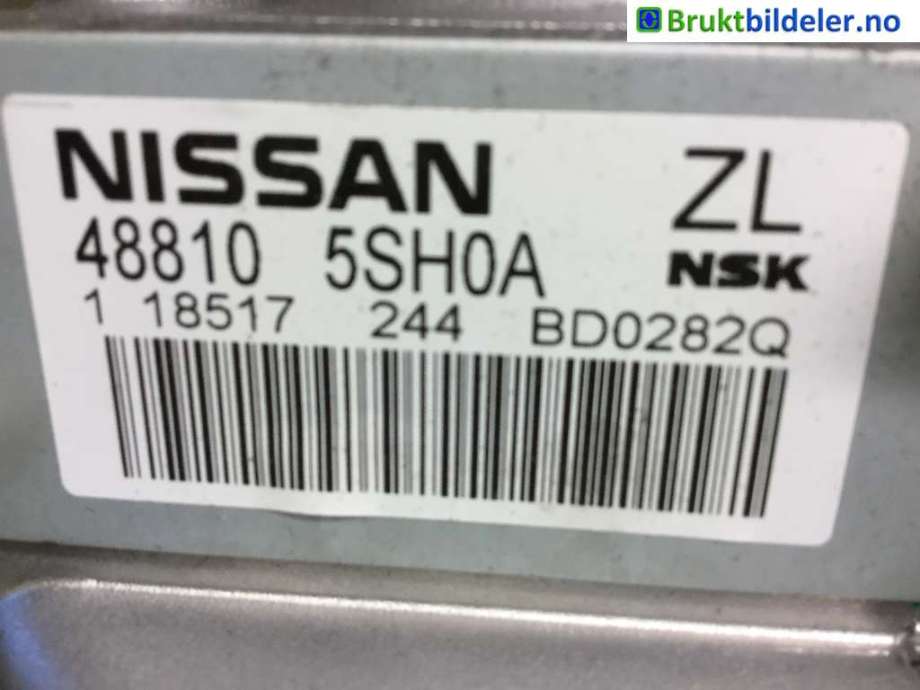 Rattaksel elektrisk servo til Nissan Leaf 2018-->> (Type II)  (NISSAN|48811-5SH0B||48810-5SH0A)