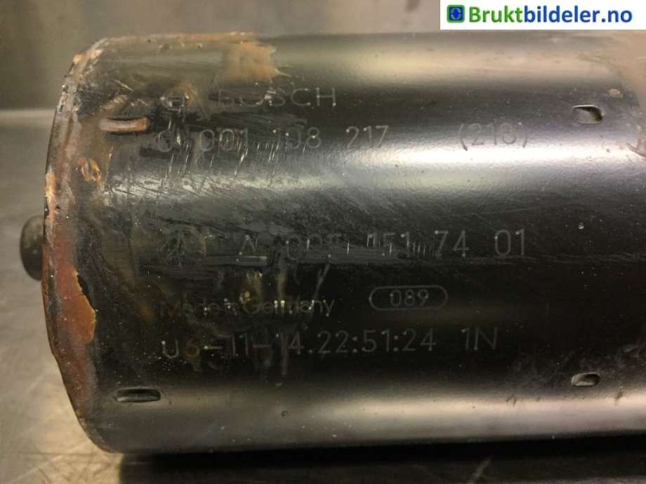 Starter diesel til Mercedes B-Klasse 2005-2008 (Fase 1) (W245) (W245) (MERCEDES||0 001 108 217)