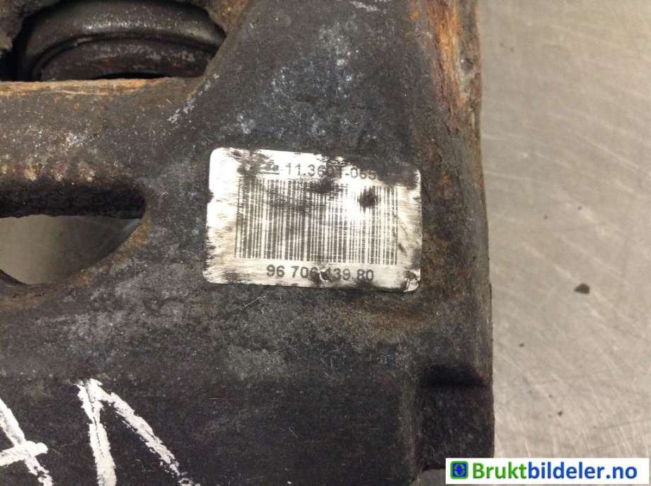 Bremsecaliper venstre foran til Peugeot Partner 2015-2019 (Type II, Fase 2)  (PEUGEOT|9670613980|11.3601-0655.3|4400 V7)