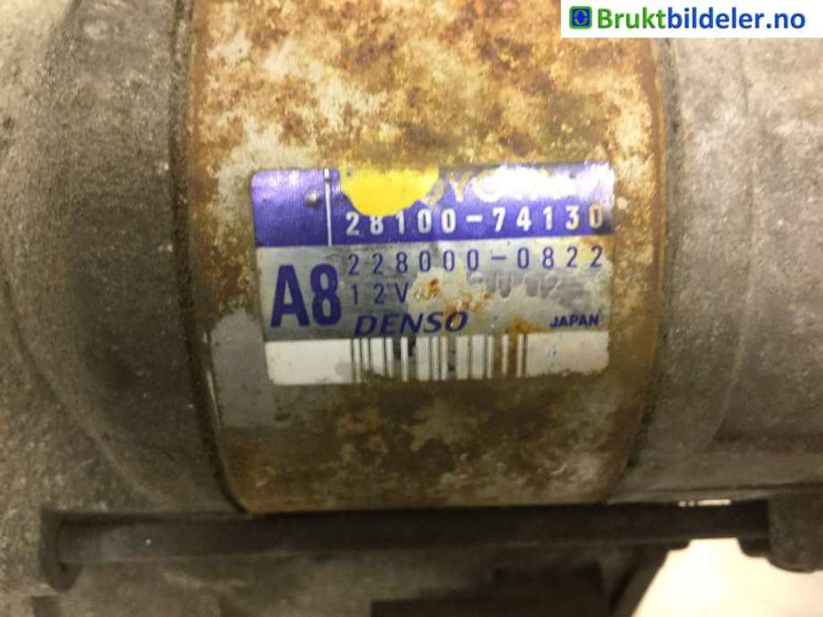 Starter til Toyota RAV4 1994-2000 (Type I)  (TOYOTA|28100-74130|)