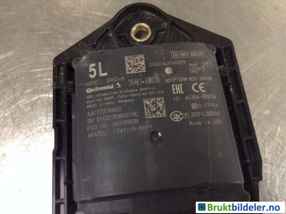Sensor radar til Nissan Leaf 2018-->> (Type II) (NISSAN|284K1 6WK2A|A2C77378602|)