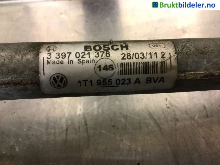Viskeroverføring til VW Caddy 2010-2015 (Type III, Fase 2)  (VOLKSWAGEN|1T1 955 023 A|3 397 021 378|)