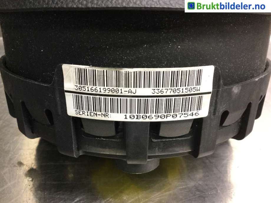 Airbag rattpute til BMW 3-Serie 2005-2011 (E90/E91/E92/E93) (E90/E91/E92/E93) (BMW||33677051505W)
