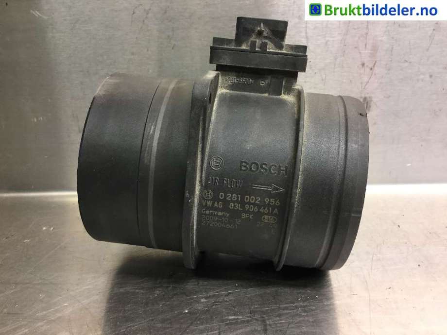 Luftmengde/luftmassemåler til VW Golf VI, 2008-2012  (VOLKSWAGEN|03L 906 461 A)