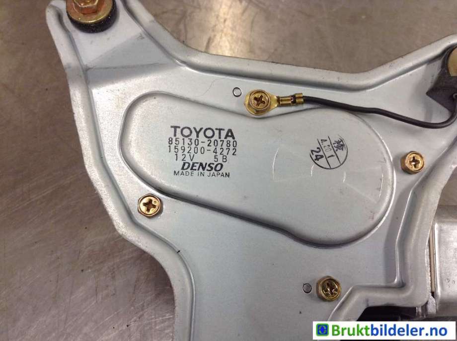 Viskermotor bakrute til Toyota Celica 2000-2005 (Type VII)  (TOYOTA|85130-20780|159200-4272|)