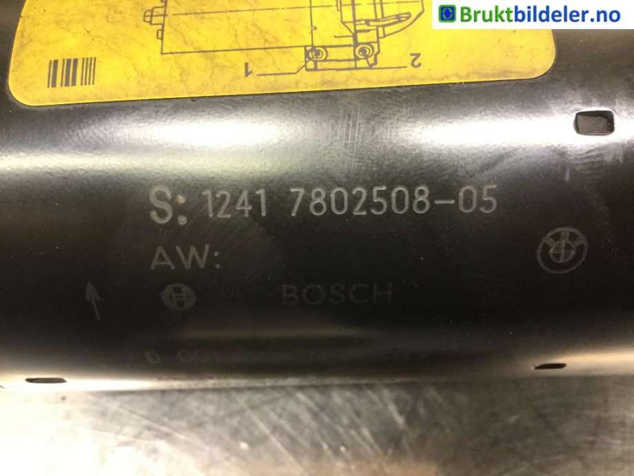 Starter diesel til BMW 5-Serie 2003-2010 (E60/E61) (E60/E61) (BMW|12 41 7 802 508-05|0 001 109 070|)