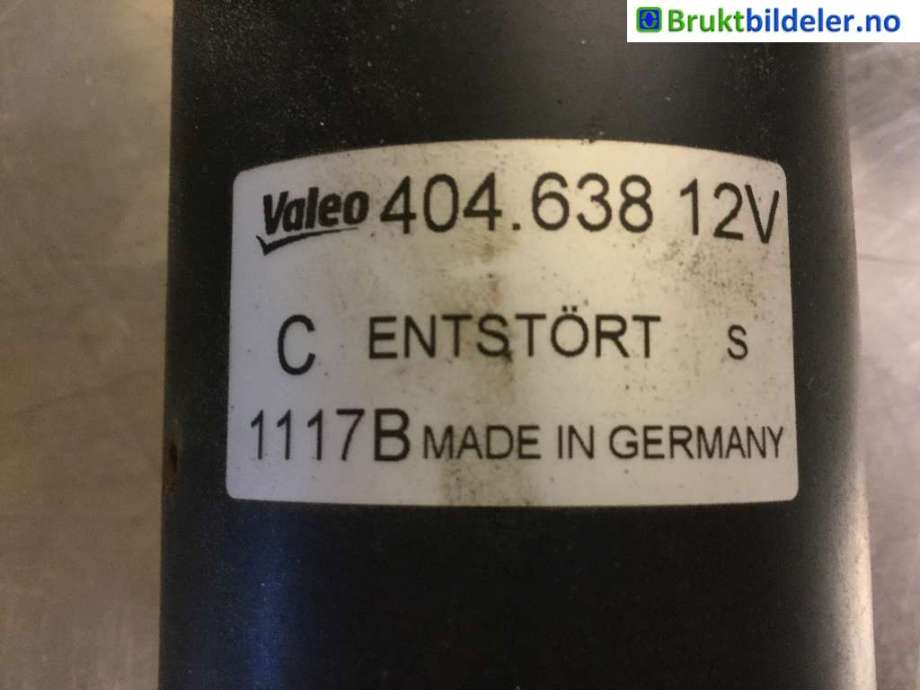 Viskermotor frontrute til Peugeot 307 2005-2008 (Fase 2)  (PEUGEOT|1117B|404.638|)