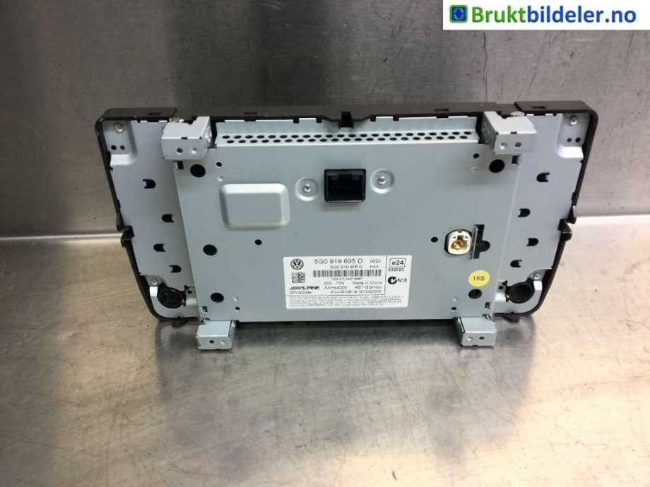 Instrument kjørecomputer til VW Golf VII 2012-2017 (Fase 1)  (VOLKSWAGEN|5G0 919 605 D|)