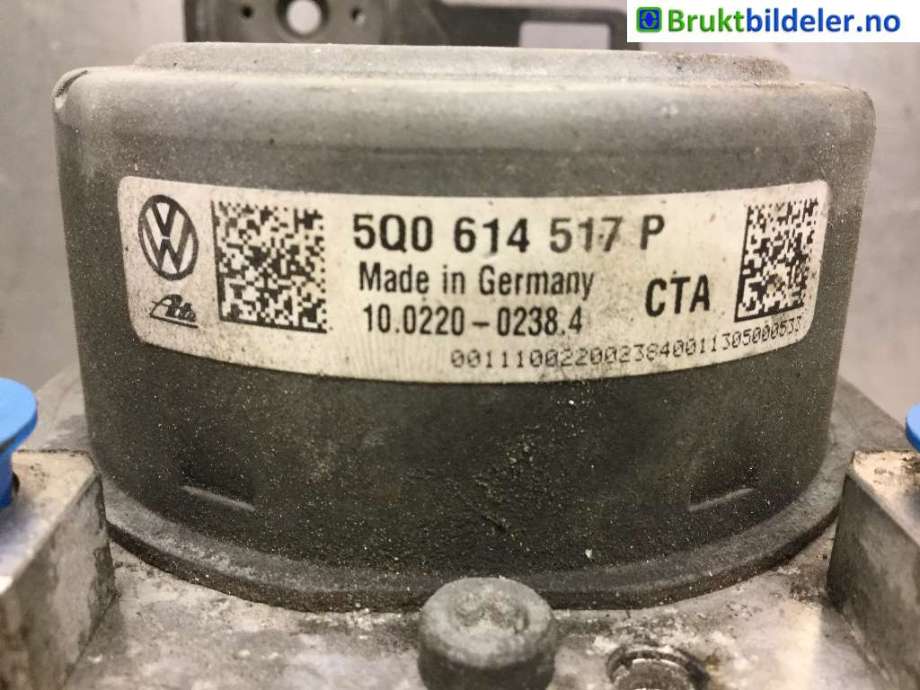ABS sentral til VW Golf VII 2012-2017 (Fase 1)  (VOLKSWAGEN|5Q0 614 517 CG|10.0220-0238.4|)