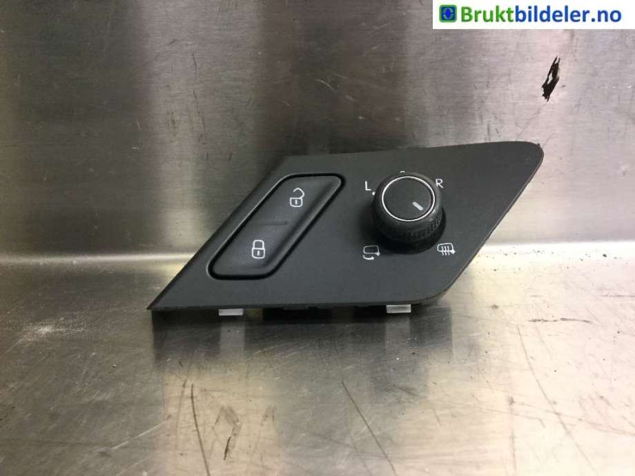 Bryter speil til VW Golf VII, 2012-2017 (Fase 1)  (VOLKSWAGEN|5G0.959.565.AG)