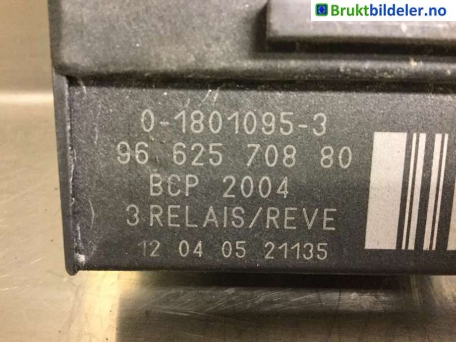Rele gløde til Peugeot 308 2011-2013 (Type I, Fase 2)  (PEUGEOT|96 625 708 80|)