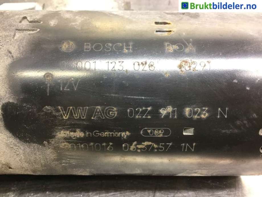 Starter diesel til Škoda Superb 2008-2015 (Type II)  (SKODA|02Z 911 023 N|)