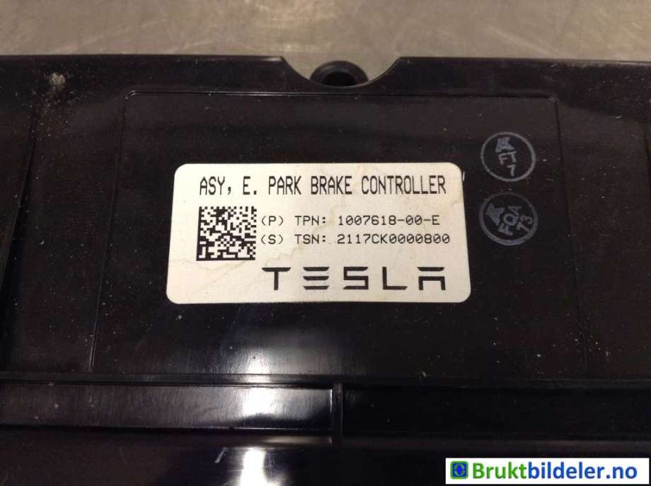 Styreenhet elektrisk parkbrems (EPB - Electric Parking Brake) til Tesla Model X 2016-->>  (TESLA|1007618-00-E|)