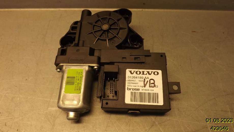 Ruteheis venstre bak til Volvo S40, 2008-2012 (Type II, Fase 2)  (VOLVO|31264189AA)