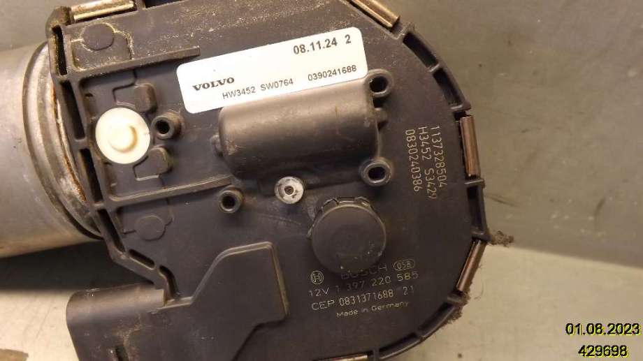 Viskermotor frontrute til Volvo S40 2008-2012 (Type II, Fase 2)  (VOLVO|1137328504|1397220585)