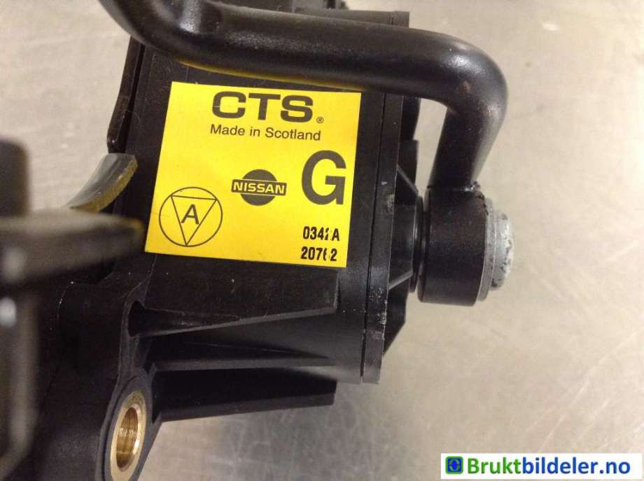 Pedal gass til Nissan Qashqai 2010-2014 (Type I, Fase 2) (NISSAN||0342A 20762)