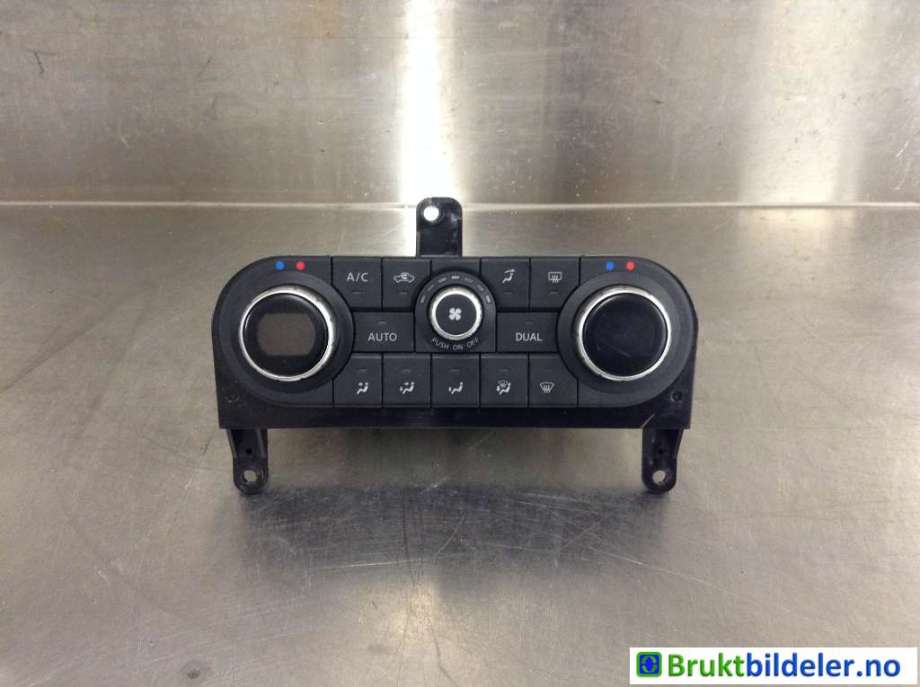 Varmeapparat betjening til Nissan Qashqai 2010-2014 (Type I, Fase 2) (NISSAN|27500BB55A||27500BB55A--D)