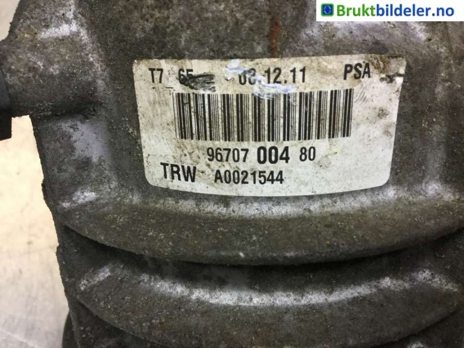 Servo pumpe elektrisk til Peugeot Partner 2008-2015 (Type II, Fase 1)  (PEUGEOT|9670700480|)