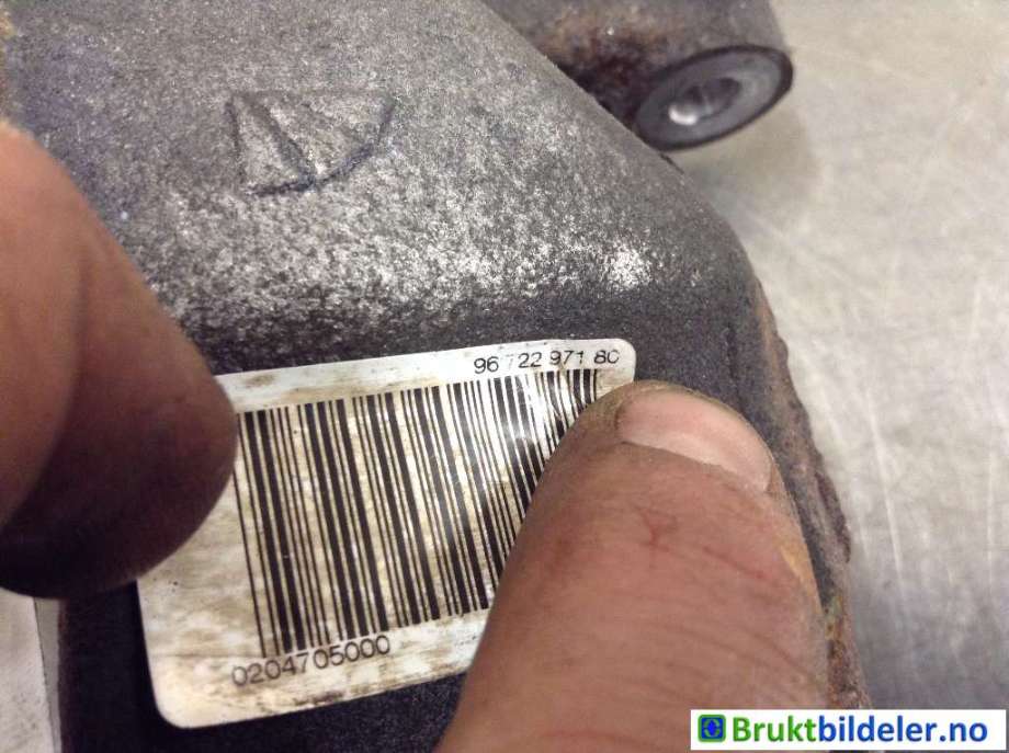 Bremsecaliper venstre foran til Peugeot Partner 2019-->> (Type III)  (PEUGEOT|9672297180|)
