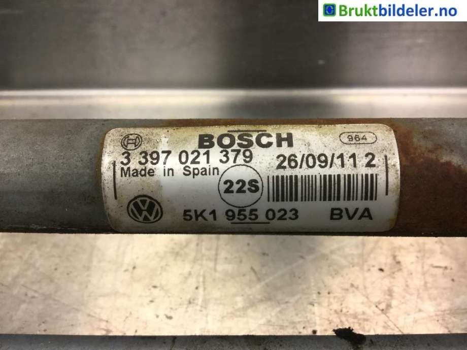 Viskeroverføring til VW Golf VI 2008-2012  (VOLKSWAGEN|5K1 955 023|3 397 021 379|)