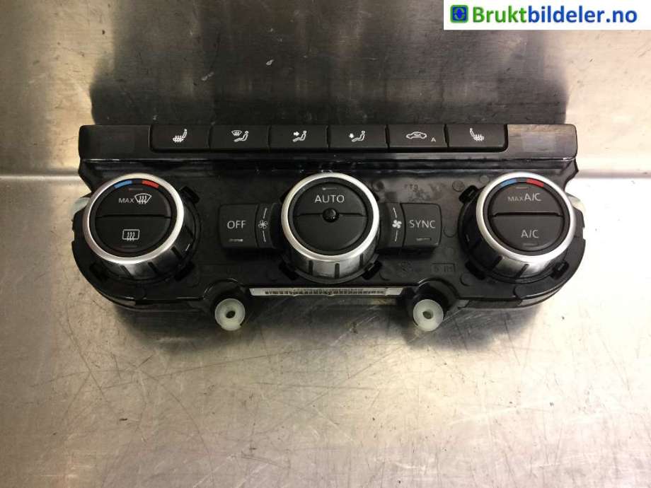 Varmeapparat betjening til VW Passat, 2011-2015 (B7) (B7) (VOLKSWAGEN|3AA907044AG)
