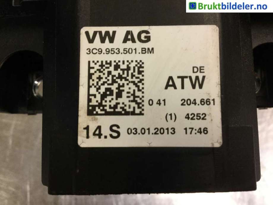 Bryter combi til VW Passat 2011-2015 (B7) (B7) (VOLKSWAGEN|3C9 953 501 BM|)