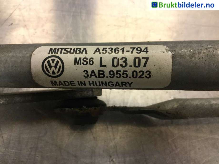 Viskeroverføring til VW Passat 2011-2015 (B7) (B7) (VOLKSWAGEN|3AB 955 023|A5361-794|)