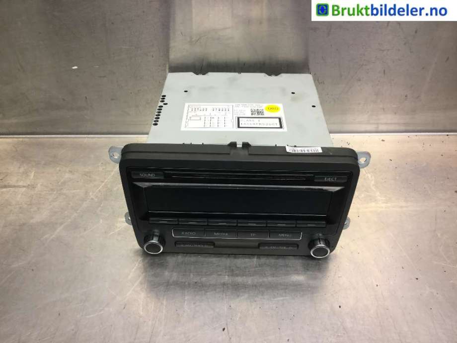 Bilstereo til VW Transporter / Caravelle, 2009-2015 (Fase 2) (T5) (T5) (VOLKSWAGEN|5M0035186L)