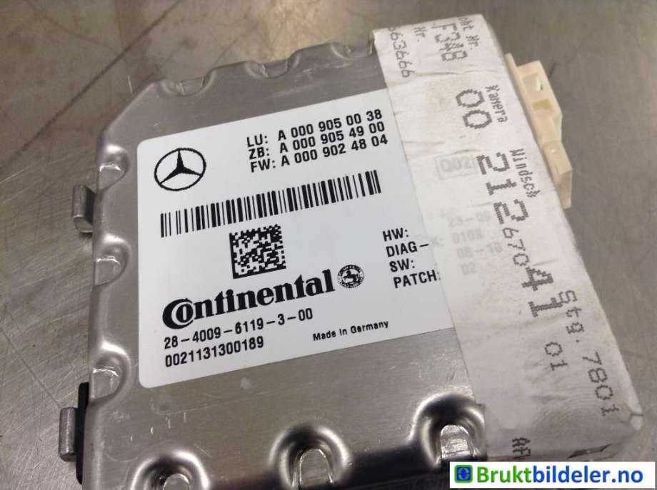 Sensor radar til Mercedes E-Klasse 2009-2013 (Fase 1) (W212) (W212) (MERCEDES|A 000 905 00 38|)