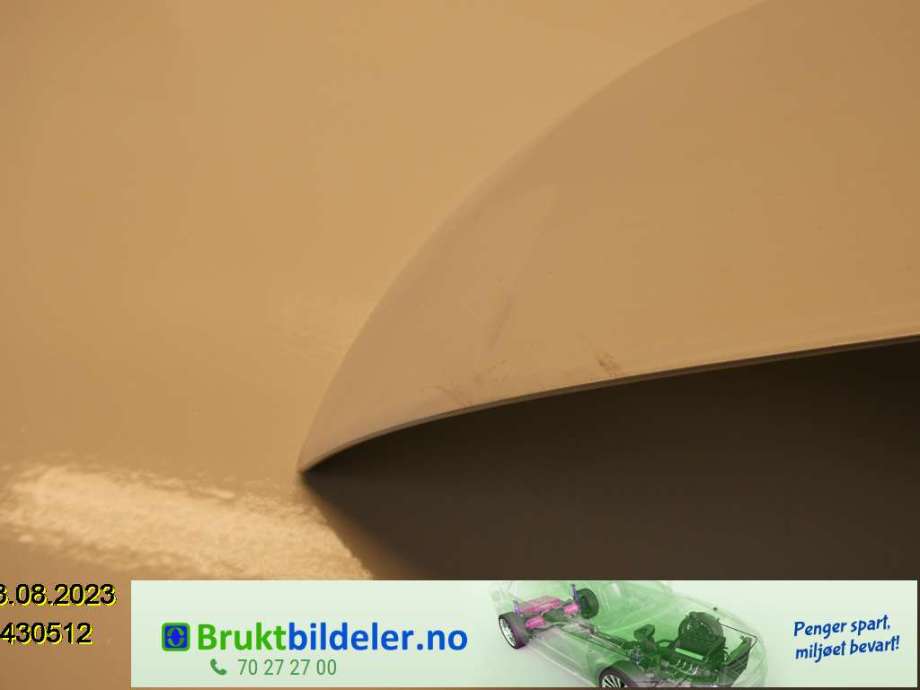 Spoiler bakluke til Fiat 500L (MPV) 2013-2015 (FIAT|735550185|)
