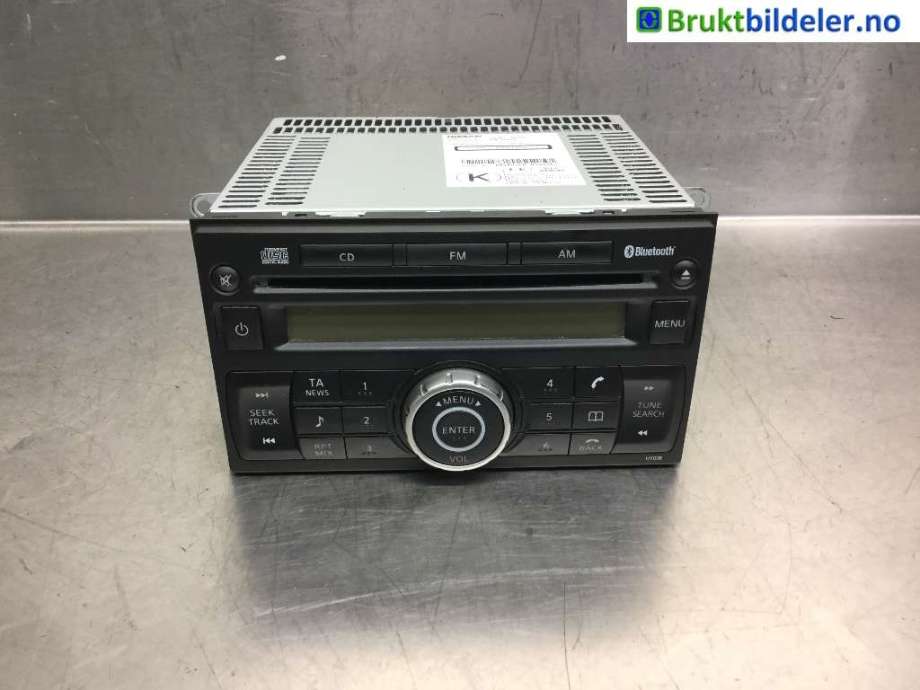 Bilstereo til Nissan Qashqai 2007-2010 (Type I, Fase 1) (NISSAN|28185-JD00A|)