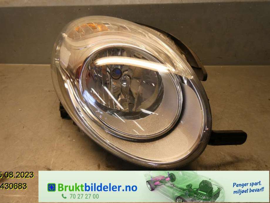 Frontlykt høyre halogen til Fiat 500L (MPV) 2013-2015 (FIAT|51883592|)
