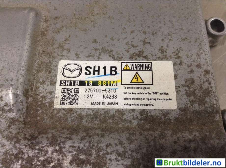 Styreenhet motor til Mazda CX-5 2012-2017 (Type I)  (MAZDA|SH1B-18-881M|275700-5310|)