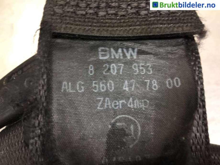 Sikkerhetsbelte foran venstre til BMW 3-Serie 1998-2005 (E46) (E46) (BMW|8 207 953|)