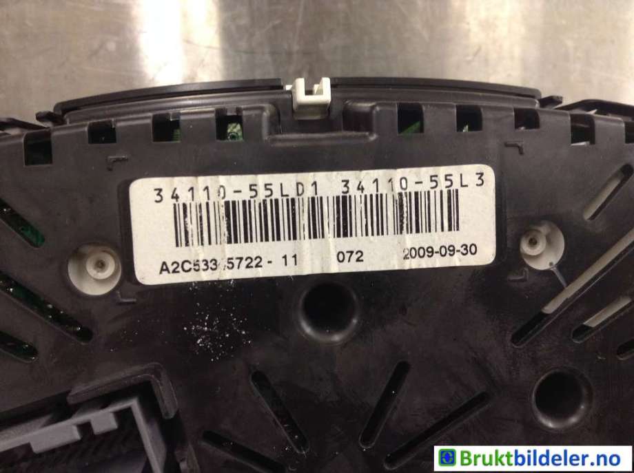 Instrumentpanel til Suzuki SX4 2009-2013 (Type I, Fase 2)  (SUZUKI|34110-55LD1||34110-55L3)