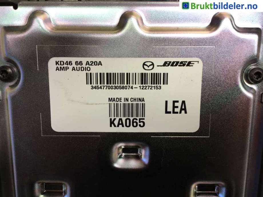 Bilstereo forsterker til Mazda CX-5 2012-2017 (Type I) (MAZDA|KD46 66 A20A|)