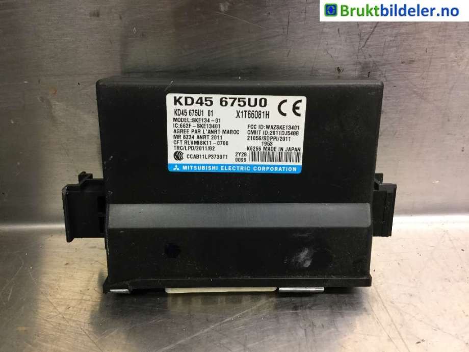 Styreenhet nøkkelfri/keyless til Mazda CX-5, 2012-2017 (Type I)  (MAZDA|KD45 67 5U0)