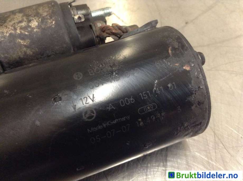 Starter diesel til Mercedes ML 2005-2011 (W164) (W164) (MERCEDES|A 006 151 41 01|0 001 115 049|)