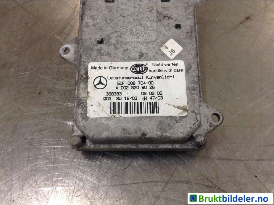 Styreenhet xenon/ballast til Mercedes ML 2005-2011 (W164) (W164) (MERCEDES|A 002 820 60 26|5DF 008 704-00|)