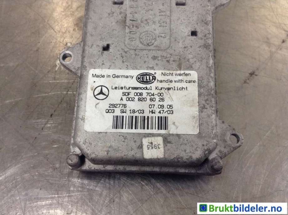 Styreenhet xenon/ballast til Mercedes ML 2005-2011 (W164) (W164) (MERCEDES|A 002 820 60 26|5DF 008 704-00|)