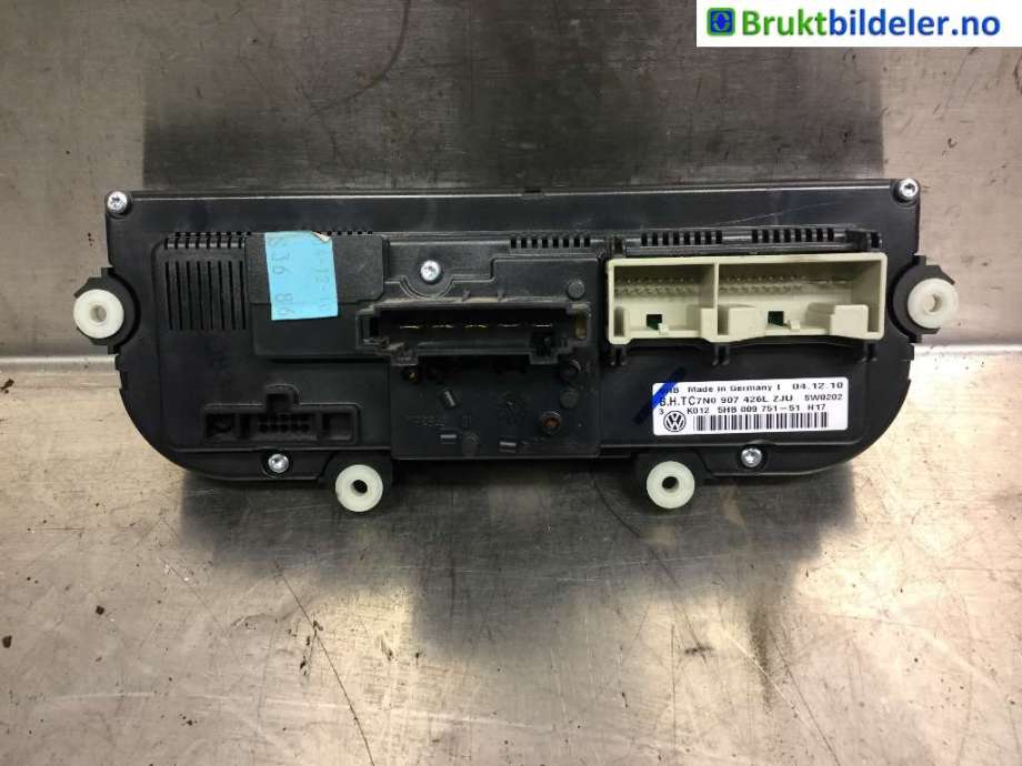 Varmeapparat betjening til VW Caddy 2010-2015 (Type III, Fase 2)  (VOLKSWAGEN|7N0 907 426 L|)