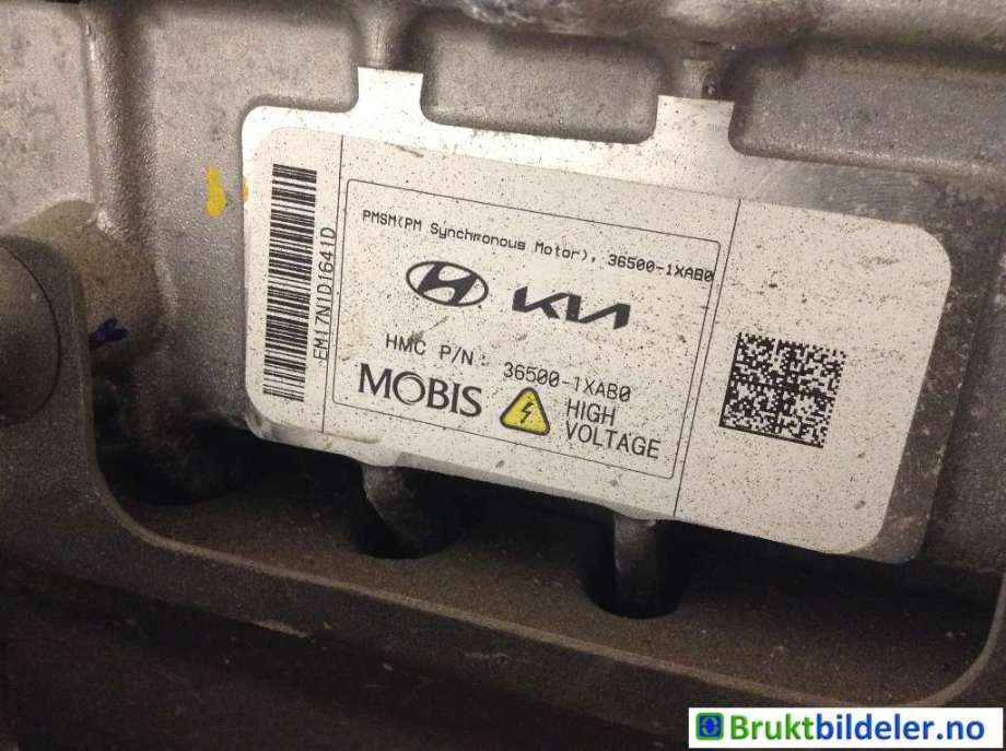 Motor elbil bak til Hyundai Ioniq 5 2021-->>  (36500-1XA80|EM07/EM17|)
